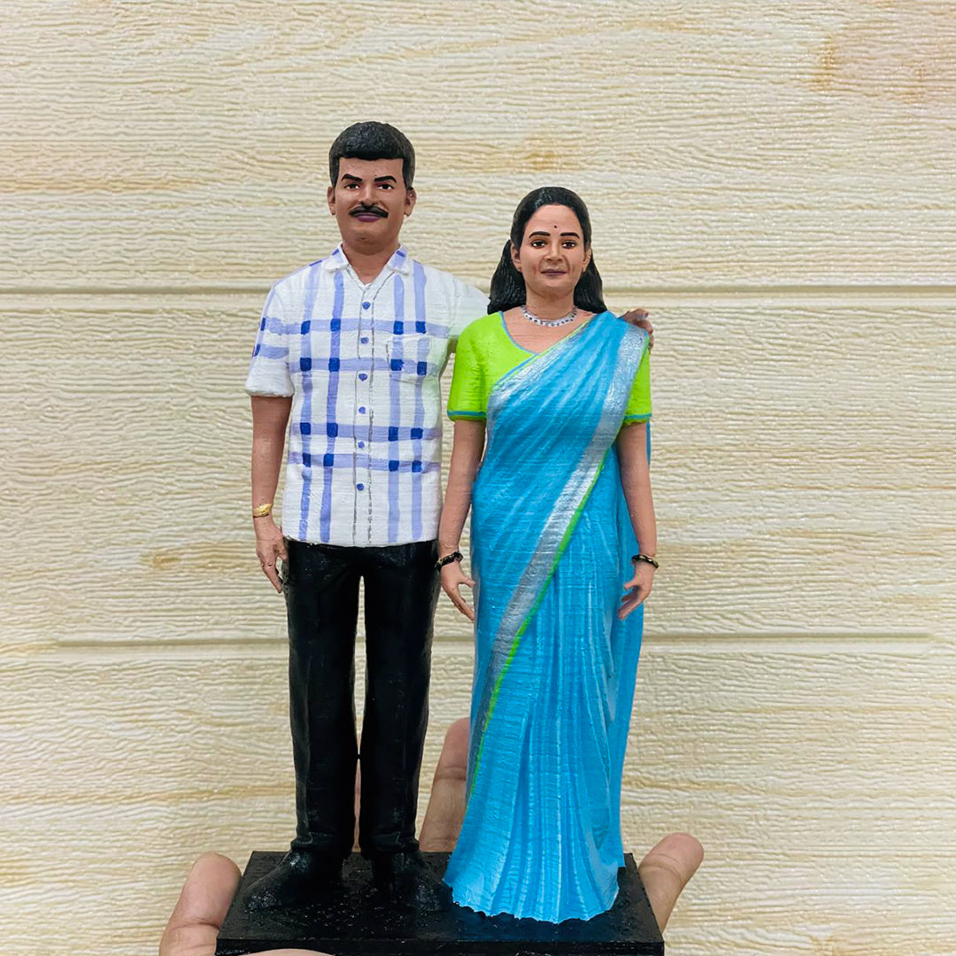 Customized 3D Couple Miniature