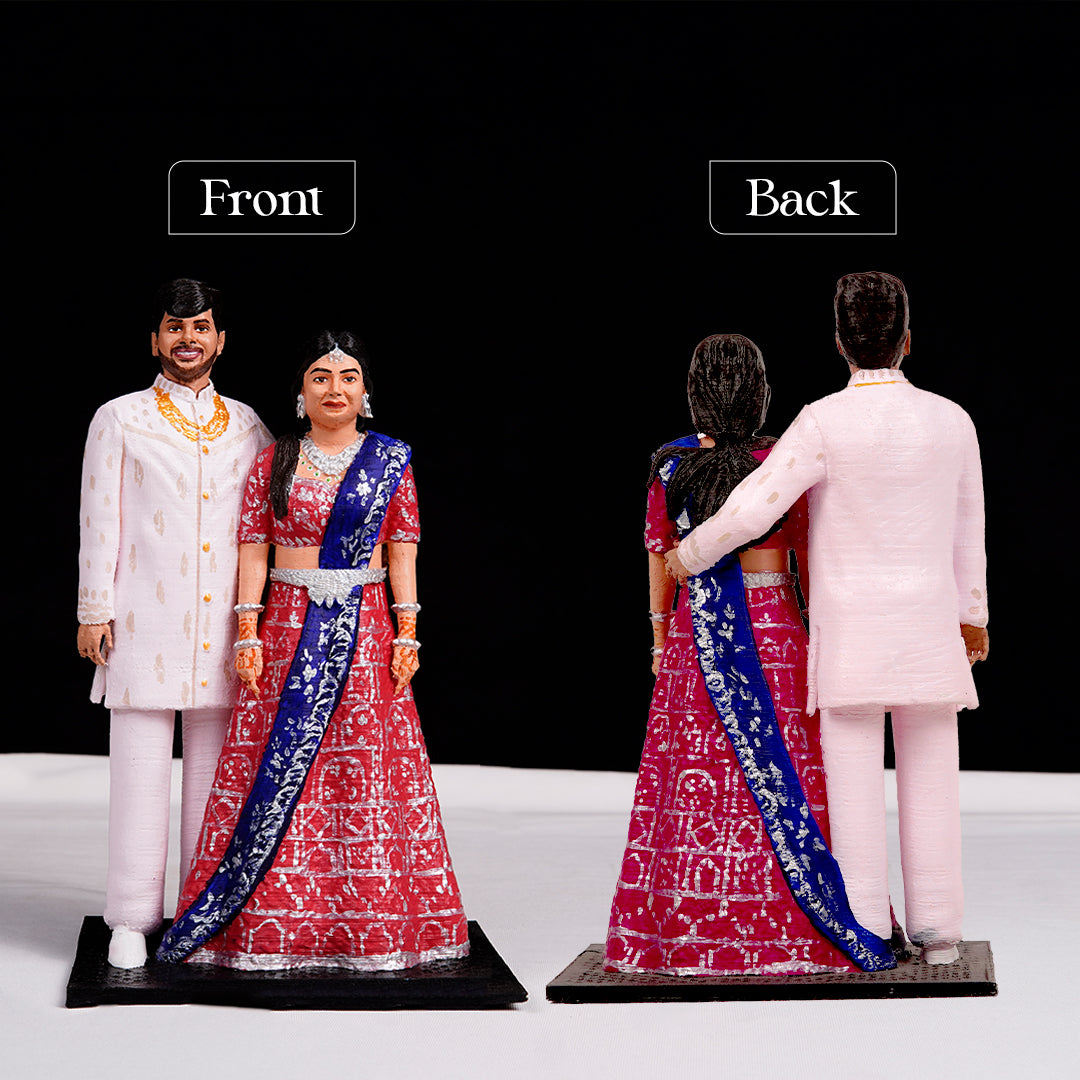 Customized 3D Couple Miniature