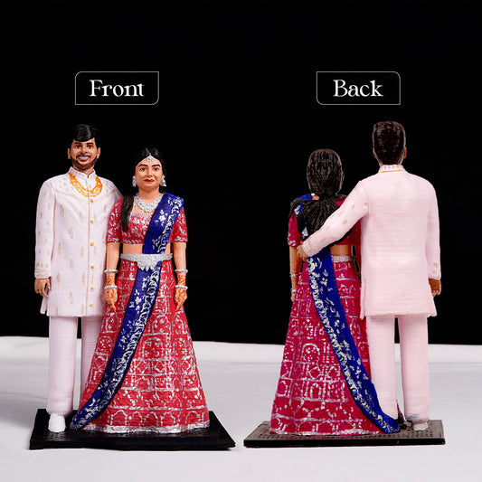 Customized 3D Couple Miniature