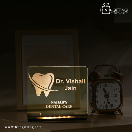 Customized Dental Illusion Lamp – Perfect Gift for Dentists &amp; Dental Students 🦷✨