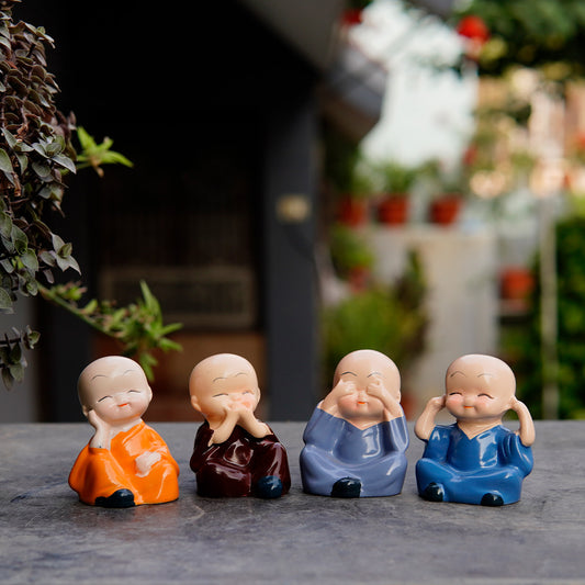 Serene Baby Monk Idol – A Symbol of Peace &amp; Positivity