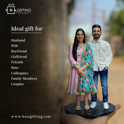 Customized 3D Couple Miniature