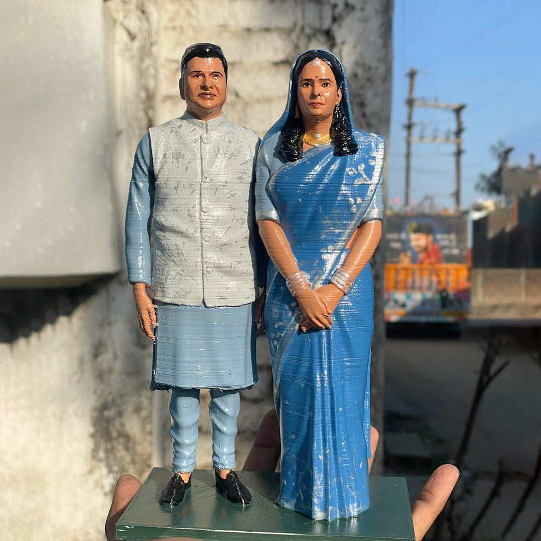 Customized 3D Couple Miniature
