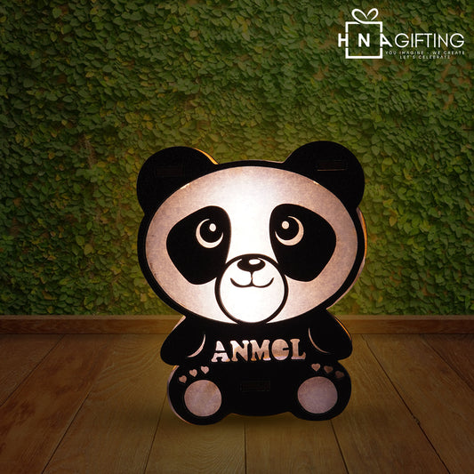 Customised Panda Lamp - 5 Inches ✨