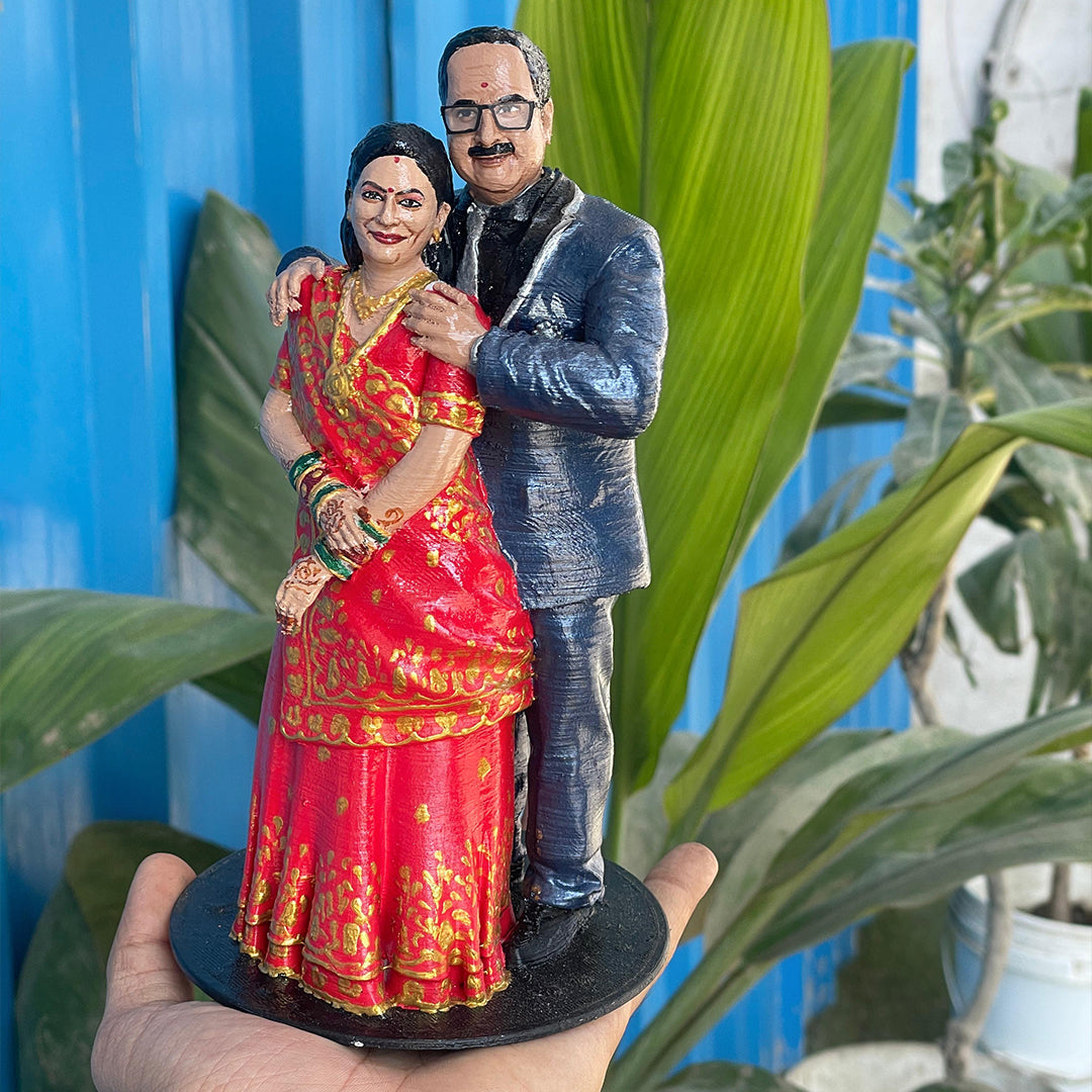 Customized 3D Couple Miniature
