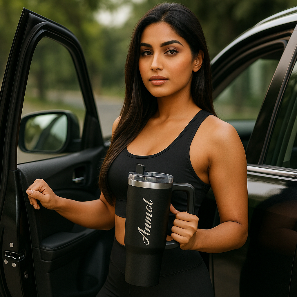 Customised Black Tumbler 1200ml